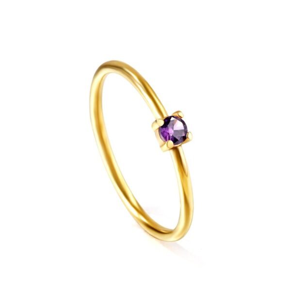 Pure Radiance Ring Purple